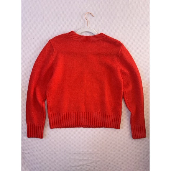 NWT Gianni Bini Little Girls Long Sleeve Glitter Bow Sweater Size XL (16) - Picture 3 of 7